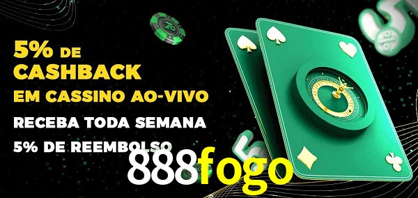Promoções do cassino ao Vivo 888fogo